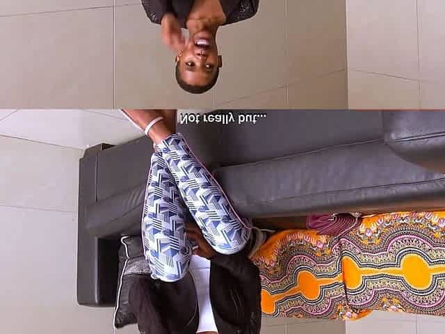 This BLACK AMATEUR begged for ROUGH sex