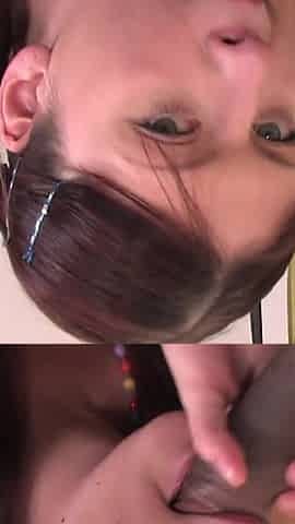 Redheaded teen who absolutely loves black dick