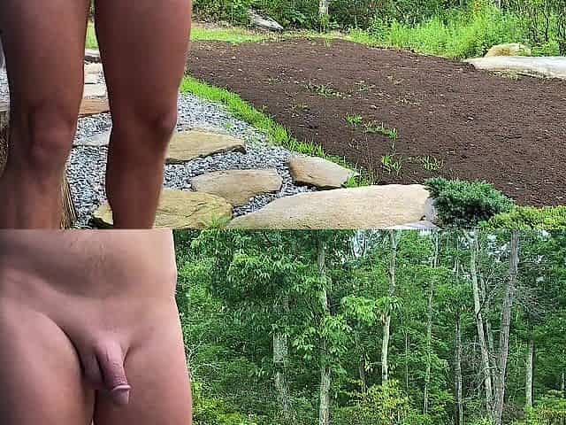 Outdoor shower voyeur