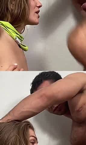 Backstage - Fucked in the Ass and Did Not Expect to See Such a Big Gape