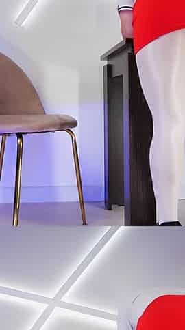 108- I'd Love to Be a Secretary so You Can Look at My Tight-hose Legs and Ass When My Skirt Rides up!