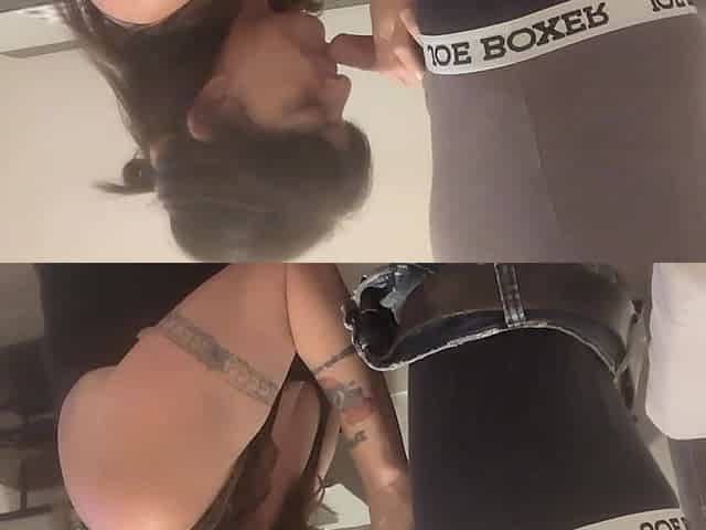 My Wife Dawn, Blows Me Before and After Work Every Day. She Likes to Keep My Balls Drained