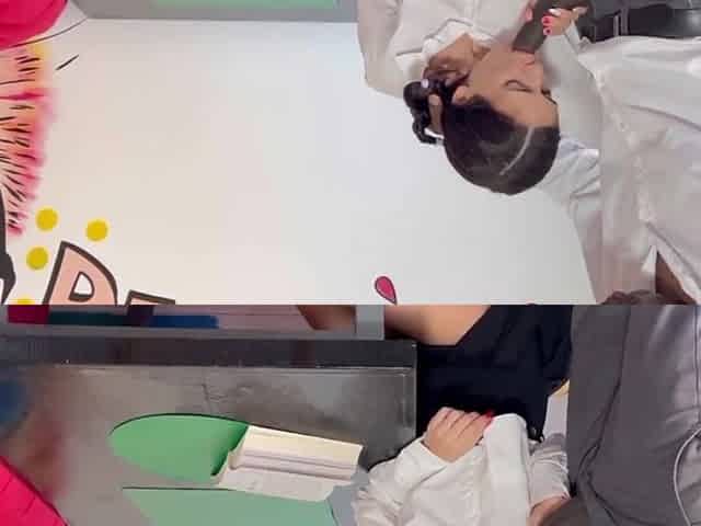 Teen Fucked On The Table By Her Huge Cock Teacher