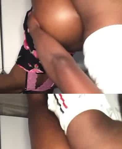Stand up Quickie with the Bubble Butt Help