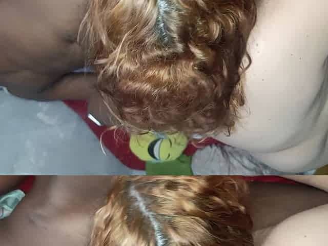 His Cock Was Big and Tasty That I Rolled My Eyes From Sitting on His Big Cock so Much