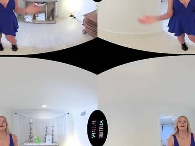 VRALLURE Masseuse Sophia Lux is willing to massage your dong