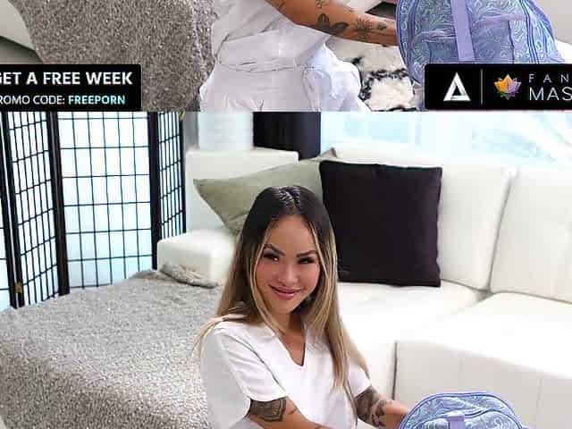 DREAM MASSAGE - Complimentary Massage Turns Into Wild Interracial Screw With Linda Lan