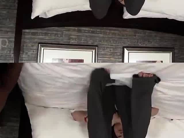Brunette Slut Gives Blowjob To Big Cock Outdoors