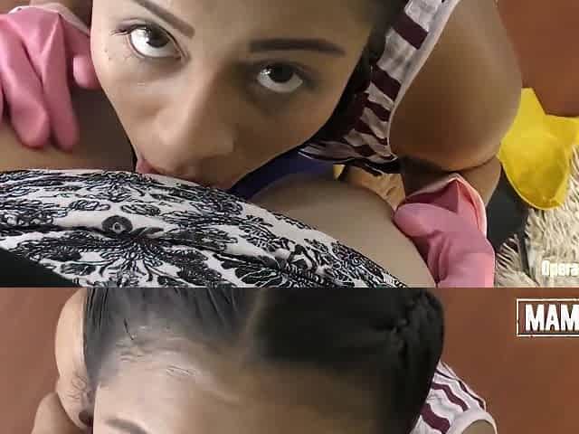 Lesbian Landlord Fucks Her Big Ass Latina Maid