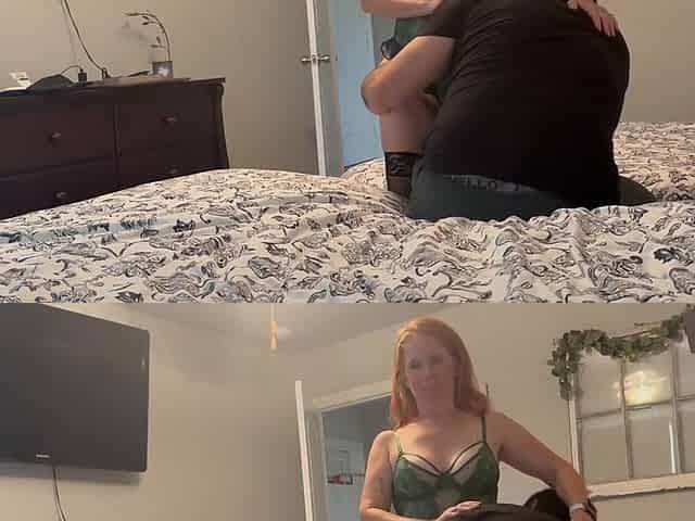 Thigh Highs And Heels And A Pussy Full Of Cum