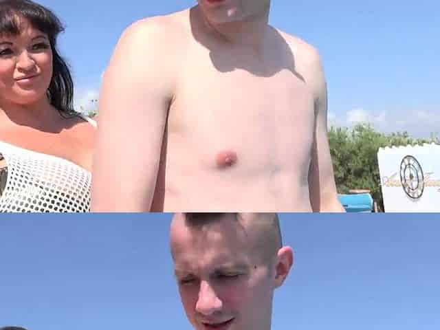 Aunt Judy's XXX - Excited 43yo Large Tit mother I'd like to fuck Devon Breeze Bangs the Pool Stud