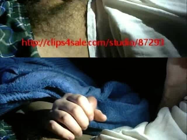 Jacking My Stepdaddy Dick off and Making Him Cum