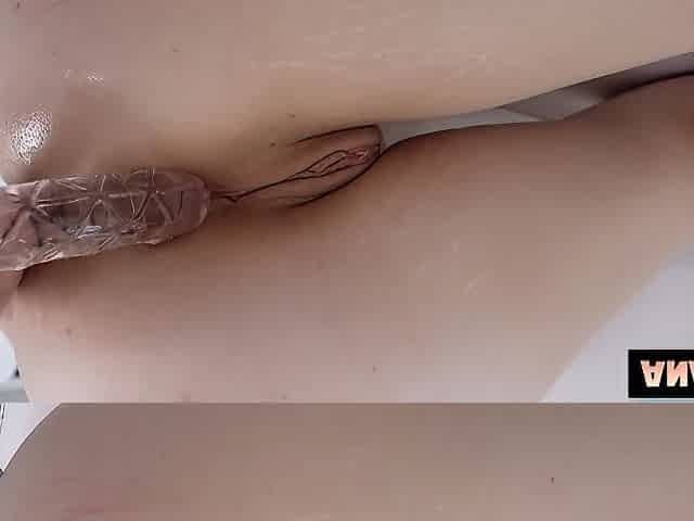 Tall Ass Pumping Hoe Gets A Cream-filled Mess In Her Anus
