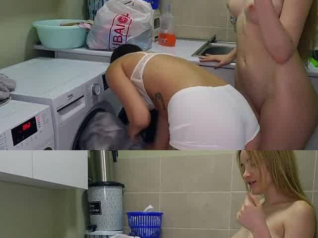 Lesbo Sex Cheating? My Brother's Oriental Gf Acquiesces to have Quick Sex on the W...