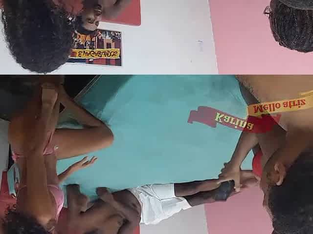 That hot sex with vaginal DP