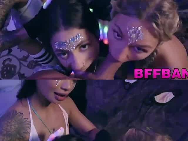 Paisley Paige, Melody Moans And Melody Foxx - Beautiful Babe And Moans While Being Deep Fucked