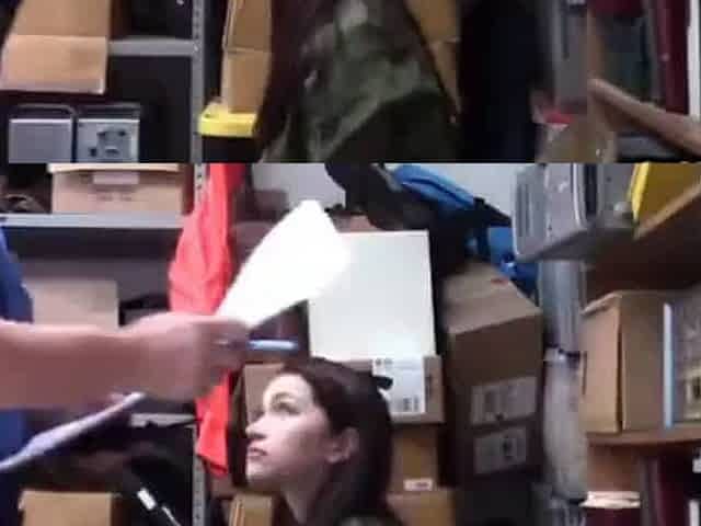 Shoplifter teen