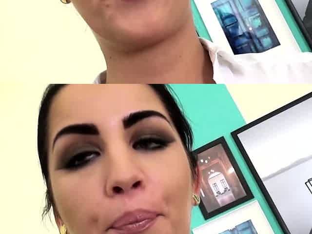 Hardcore Deep throat Facial Blowjob Brunette HD Movies