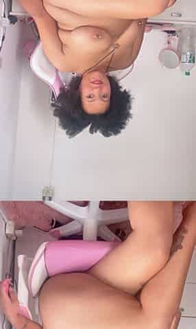 BBW Farting Naked on Different Places