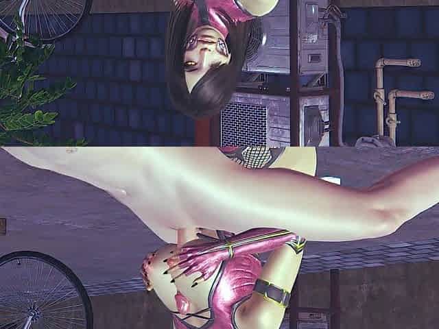 Mortal Kombat Mileena Tit Screw Outdoor