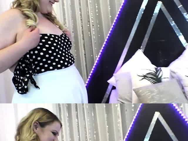 Hot Fuck with Fat Blonde Curvy Mary