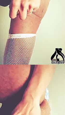 Tswoman cumbunny play with her particular toy in her sissy snatch