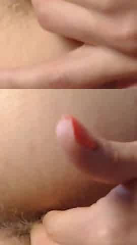 Close up Anal Training