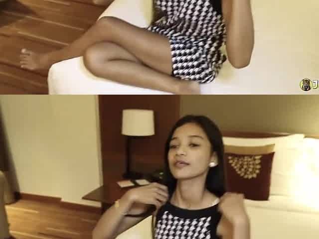 JohnTronX - Small hawt Oriental hotty takes my ramrod in her taut cunt