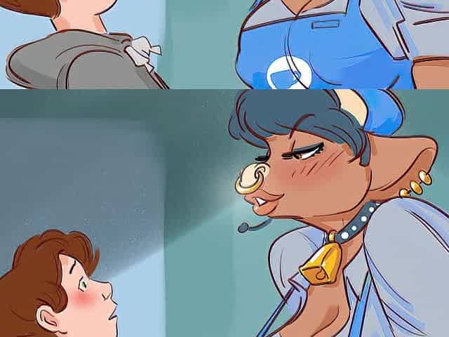 Audio/Animation: Punk Minotaur Barista Bullies Her Much loved Customer