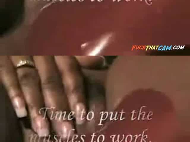 Black BBW Solo Webcam Show