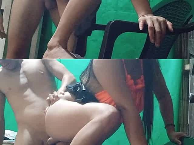 My Stepmom's New Boyfriend Came to the Country House and Fucked Her Like a Slut