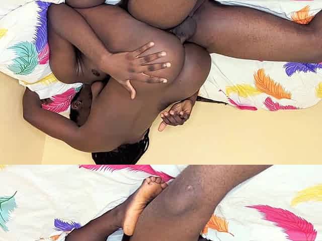Ebony Star Gets Cowgirl Action