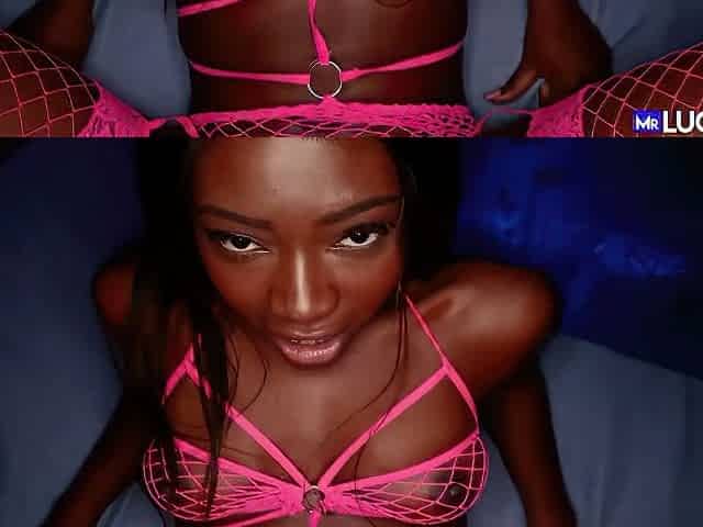 Big-bottomed Ebony Teen 18+ Noemie Bilas Likes Hardcore Ir Sex