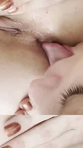 Lesbian Licking Ass