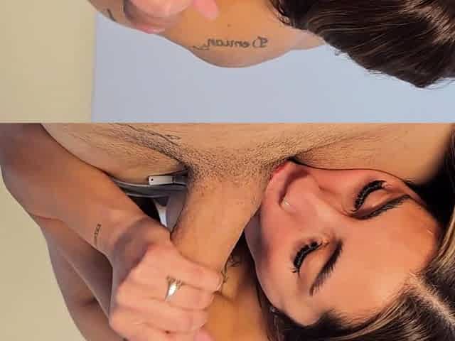 Stepsister Argentinian me by smelling her panties - Danner