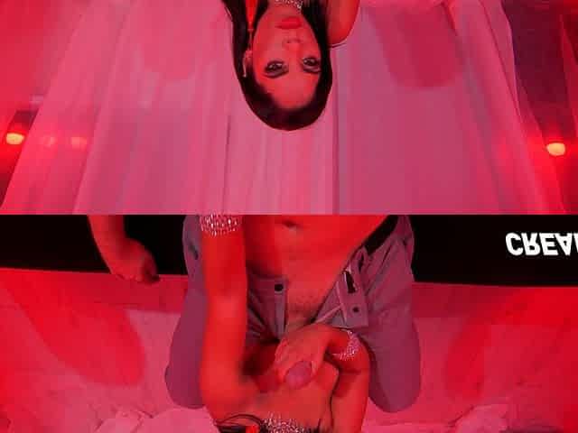 Megan Fiore Ends up with a Creamy Pussy