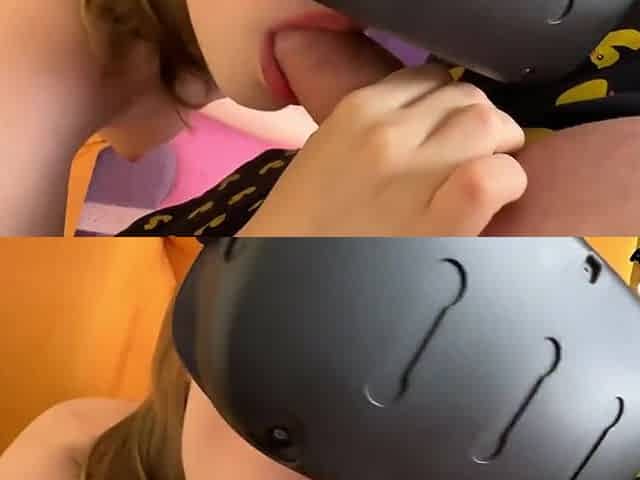 Stepsister Was So Deep In Vr, She Didnt Notice Me Until I Fucked Her With Verified Amateurs