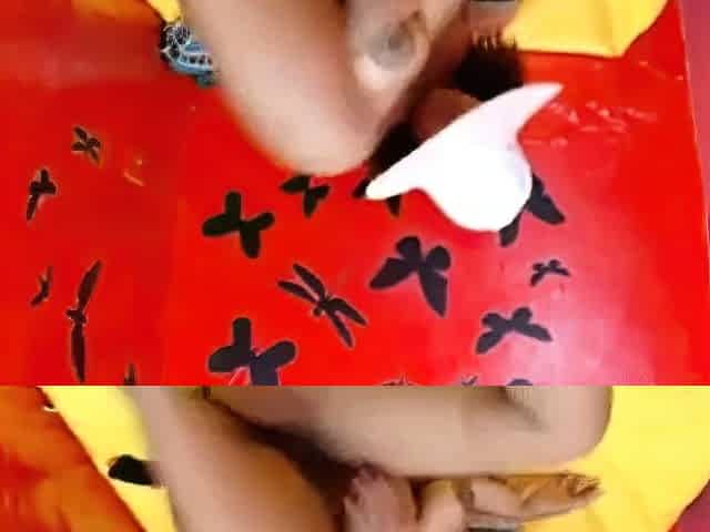Chubby Ebony Latina MILF on Webcam