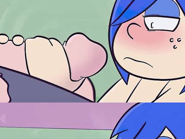 Quick Oral sex Underneath The Table At Restaurant ( Parody Toon )
