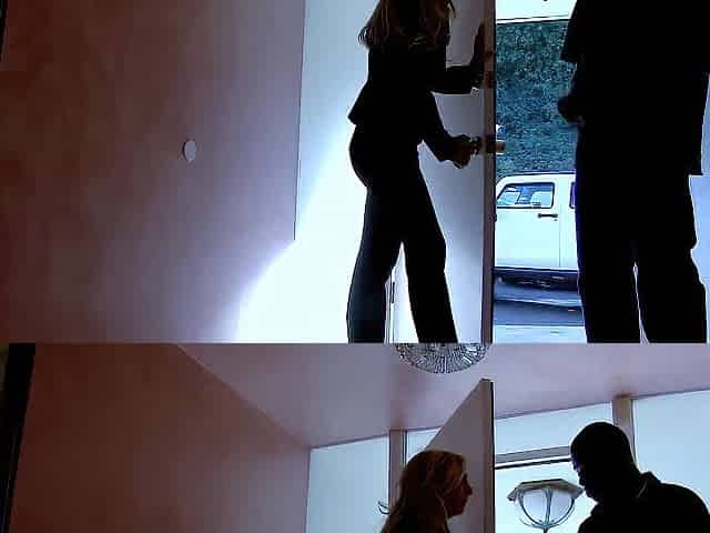 Julius: Kelly a Glamorous Slender Blond Gets Drilled in the Butt by a Large Ebony Schlong