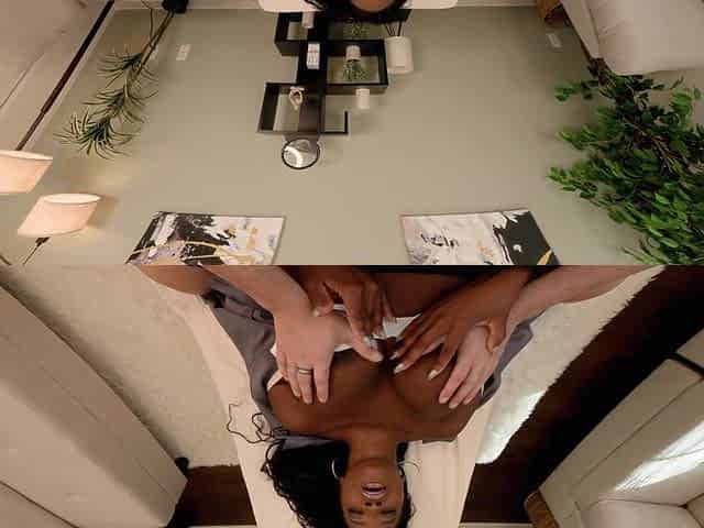 Black Stepmom Wants Massage & Creampie