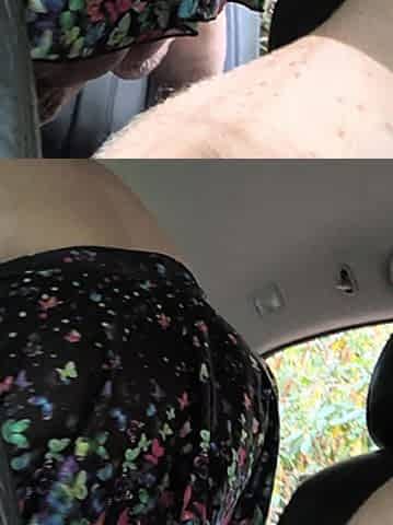 Rocking That Backseat She's a Squirting All Over That Cock Meat
