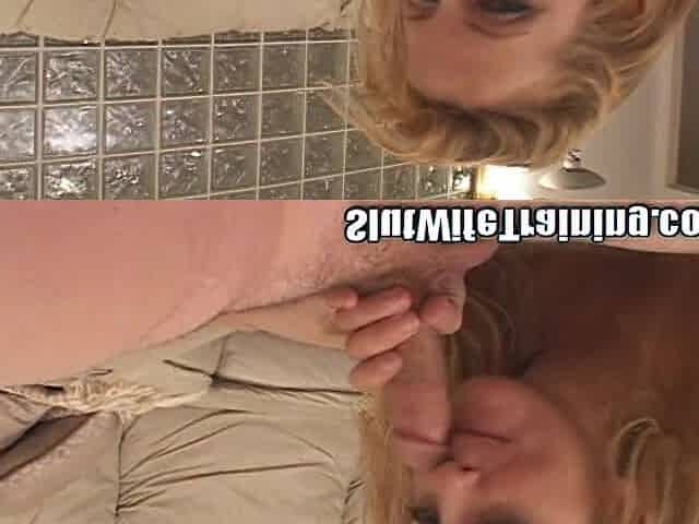 Anal Gape Blonde Ass to Mouth Skinny Fuck in Booty by Big Dick!