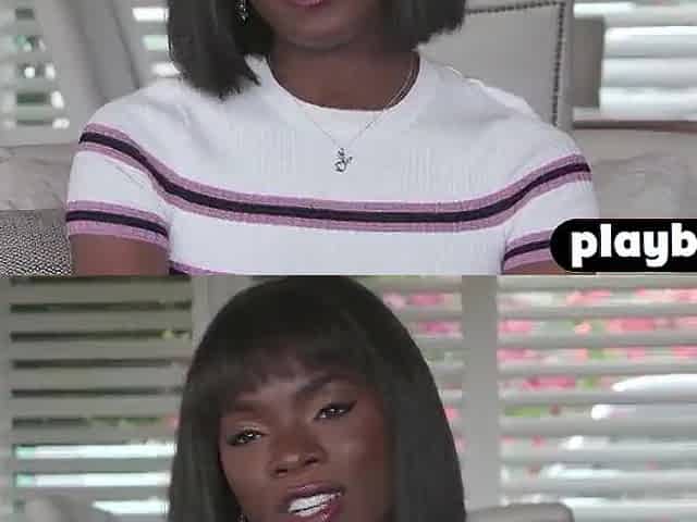 Tiny black mother I'd like to fuck Ana Foxxx masturbation after hawt posing and striptease