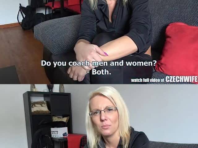 Blonde Wife Cheating her Husband