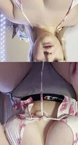 Amateur Big Boobs jerks Big Dick