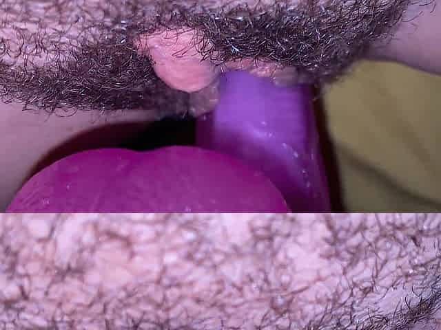 Balls Slapping Curly Twat See me Cum in 4K