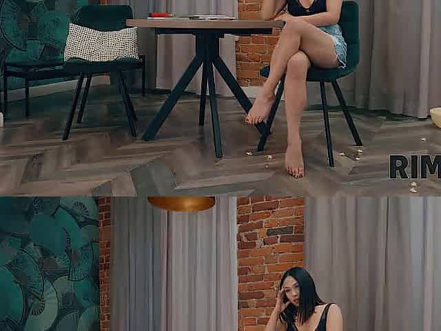 RIM4K. 2 excited Russian lesbian babes with natural bodies are licking every other's holes