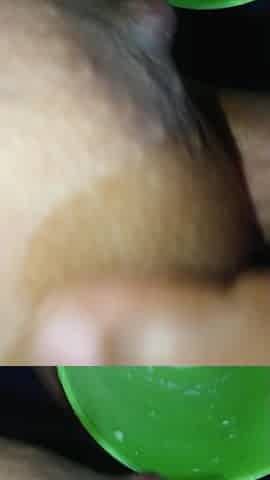 Desi MILF Wife Sucking Millk on Her Bobs by Her Husband