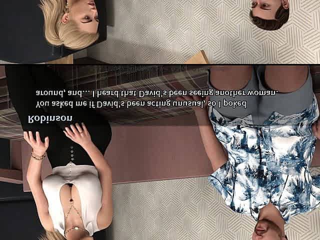 A Perfect Marriage: Heart-pounding Cuckold Moment: Anna Talks to Her Husband Mid-neighbor's Erotic Massage Session